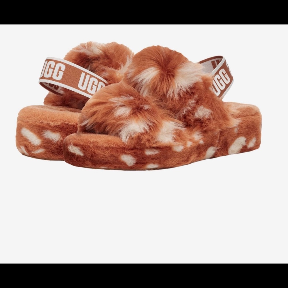 COPY - Brand New In Box UGG Fluff Yeah Slippers - Size 7 - Picture 3 of 5